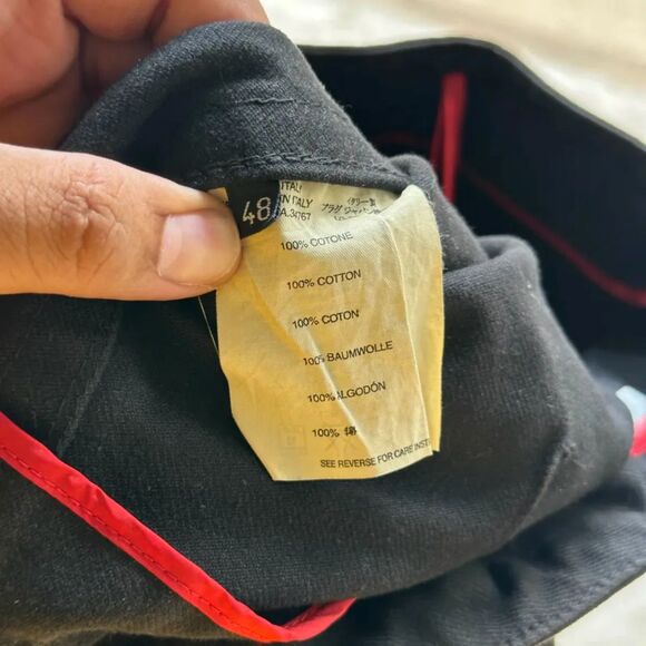 Vintage Prada Linea Rosa Military Cargo Pants Size 32X31 - Picture 5 of 9